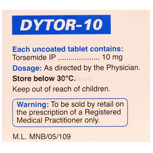 dytor 10mg tablet 15's